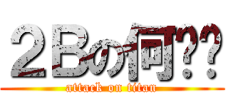 ２Ｂの何锦锋 (attack on titan)