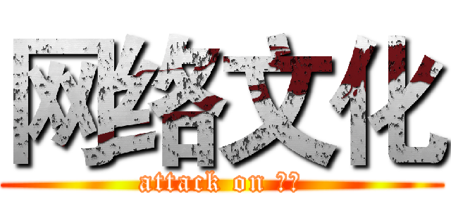 网络文化 (attack on 边界)