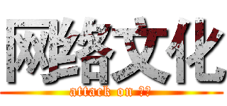 网络文化 (attack on 边界)