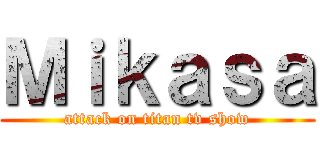 Ｍｉｋａｓａ (attack on titan tv show)