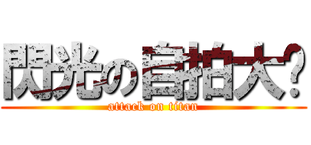 閃光の自拍大姊 (attack on titan)