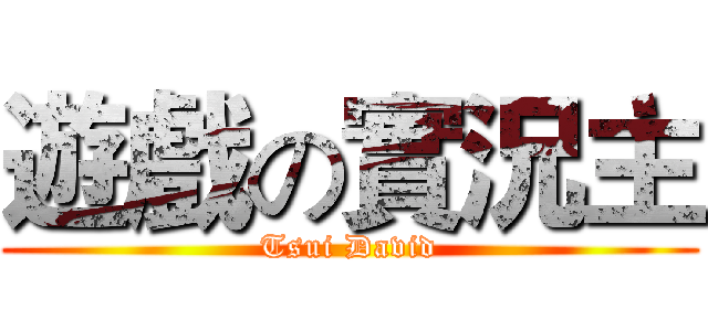 遊戲の實況主 (Tsui David)