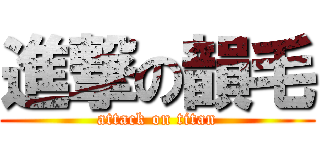 進撃の韻毛 (attack on titan)