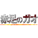 赤足のガオ (gao of bare foot)