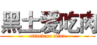 黑土爱吃肉 (attack on titan)