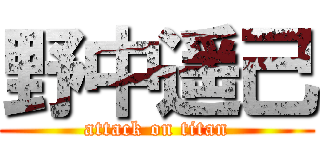 野中遥己 (attack on titan)