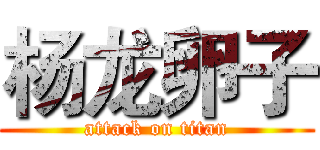 杨龙卵子 (attack on titan)