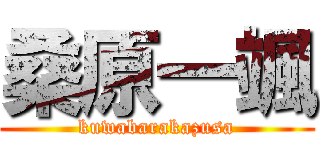 桑原一颯 (kuwabarakazusa)