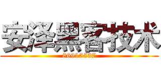 安泽黑客技术 (86915537)