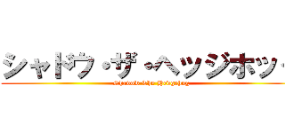 シャドウ・ザ・ヘッジホッグ (Shadow The Hedgehog)