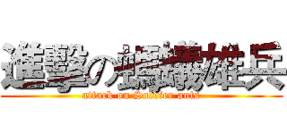 進擊の螞蟻雄兵 (attack on Soldier ants)