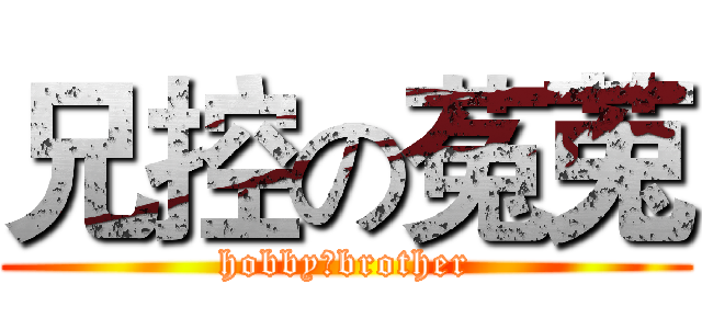 兄控の菟莵 (hobby：brother)