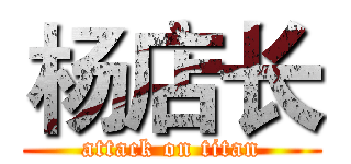 杨店长 (attack on titan)