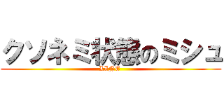 クソネミ状態のミシュ (LINE )