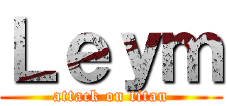Ｌｅｙｍ (attack on titan)