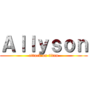Ａｌｌｙｓｏｎ (attack on titan)