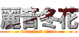 麗音冬花 (attack on titan)