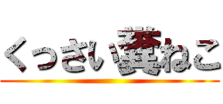 くっさい糞ねこ ()