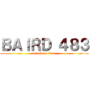 ＢＡＩＲＤ ４８３ (attack on titan)