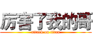 厉害了我的哥 (attack on titan)