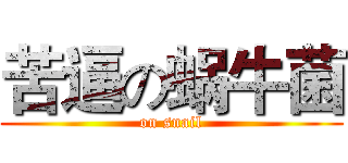 苦逼の蜗牛菌 (on snail)