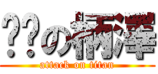 憨憨の柄澤 (attack on titan)