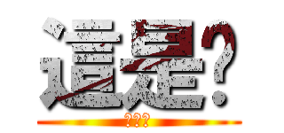 這是尛 (這是尛)