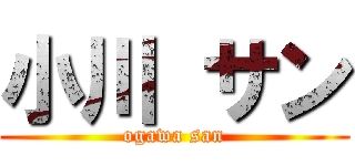 小川 サン (ogawa san)