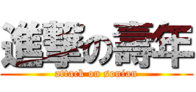 進撃の壽年 (attack on sonian)