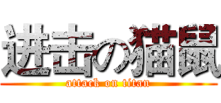 进击の猫鼠 (attack on titan)