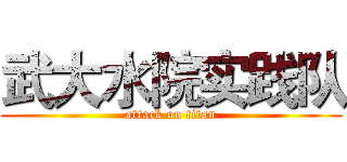 武大水院实践队 (attack on titan)