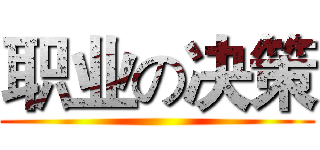 职业の决策 ()