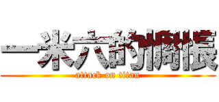 一米六的惆悵 (attack on titan)