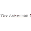 Ｔｈｅ Ａｃｋｅｒｍａｎ Ｃｌａｎ (the man-titans)