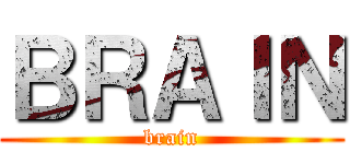 ＢＲＡＩＮ (brain)