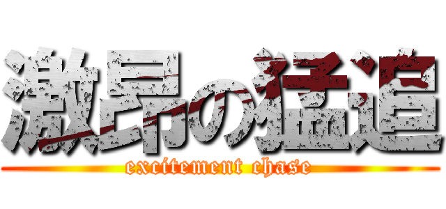 激昂の猛追 (excitement chase)