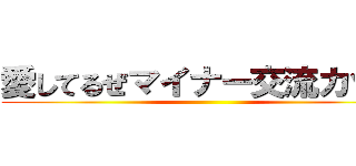 愛してるぜマイナー交流カップ ()