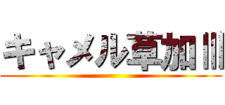 キャメル草加Ⅲ ()