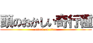 頭のおかしい奇行種 (attack on titan)