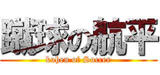 蹴球の航平 (kohen of Soccer)