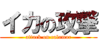 イカの攻撃 (attack on calamar)