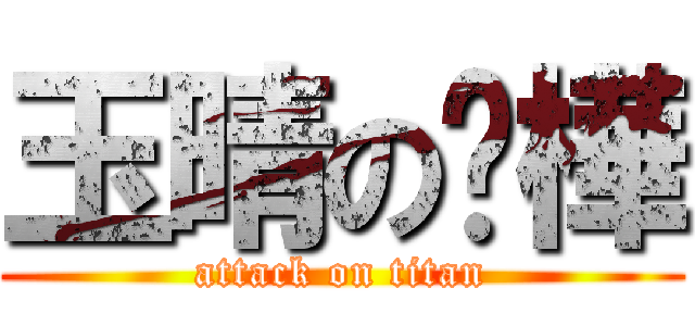 玉晴の彥樺 (attack on titan)