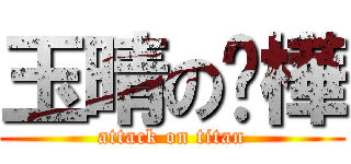 玉晴の彥樺 (attack on titan)