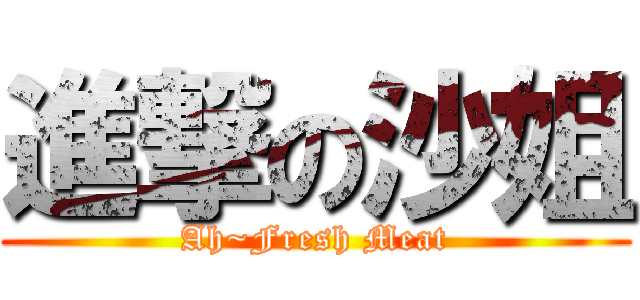 進撃の沙姐 (Ah~Fresh Meat)