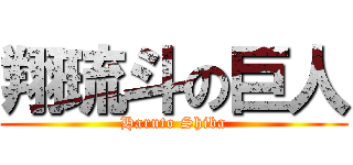 翔琉斗の巨人 (Haruto Shiba)