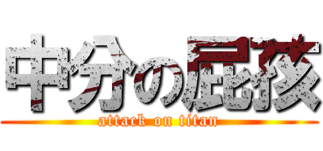 中分の屁孩 (attack on titan)