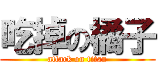 吃掉の橘子 (attack on titan)