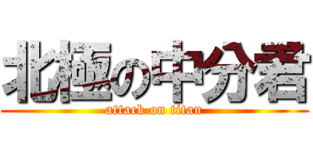北極の中分君 (attack on titan)