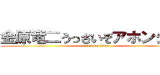 金原竜二うっさいぞアホンダラ！ (attack on titan)