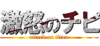 激怒のチビ (attack on titan)
